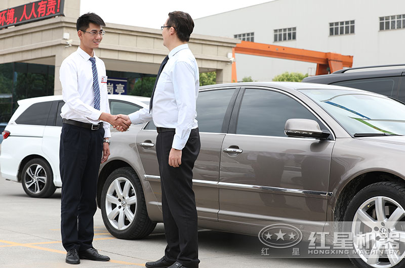 客戶來廠參觀，專車免費接送